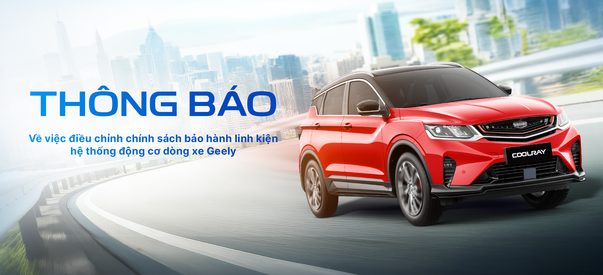 Chính sách bảo hành Geely Bắc Giang