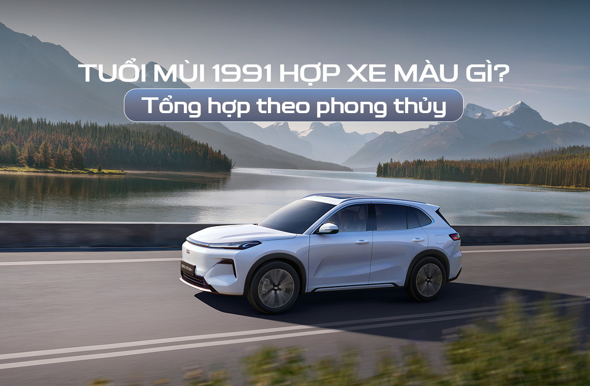 tuổi mùi 1991 hợp xe màu gì
