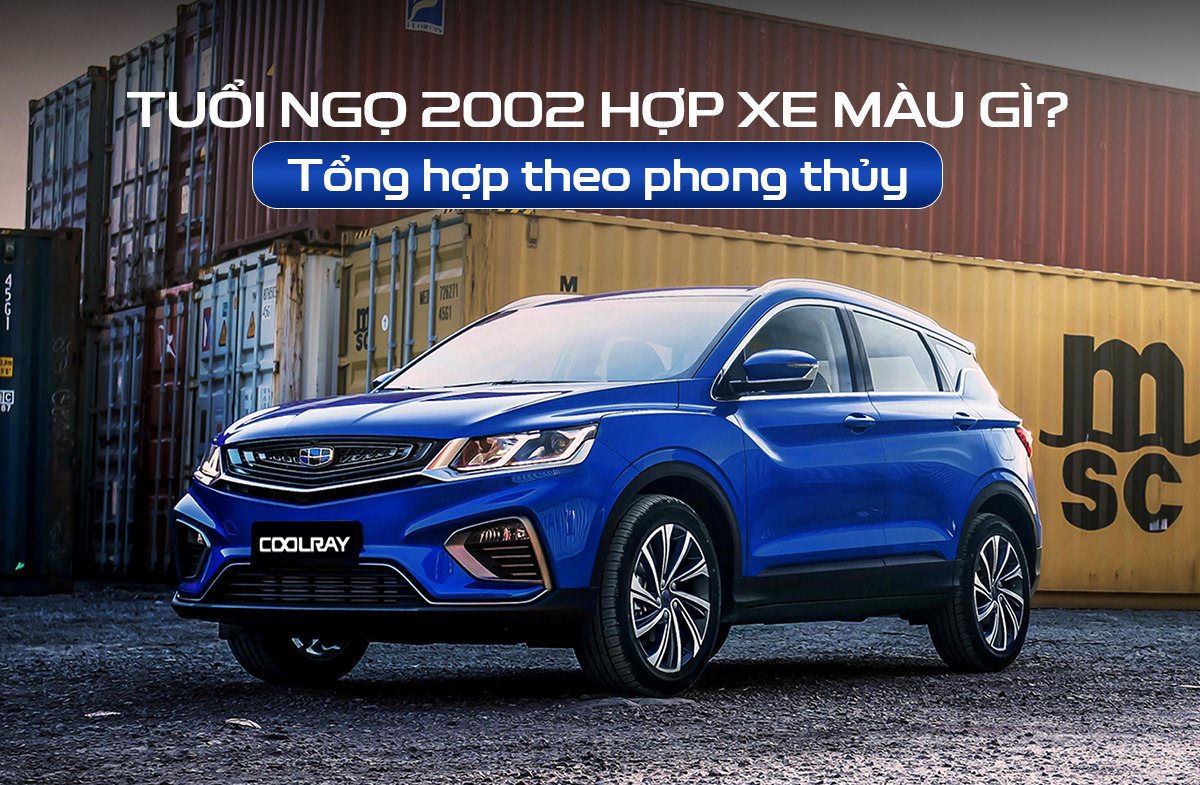 tuổi Ngọ 2002 hợp xe màu gì